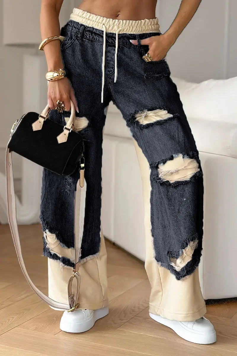 Trendy Ripped Jeans