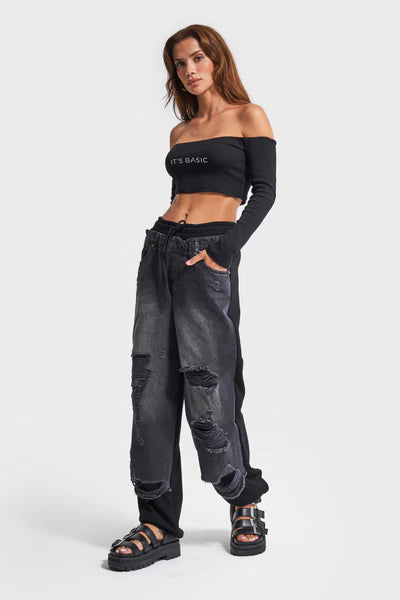 Trendy Ripped Jeans