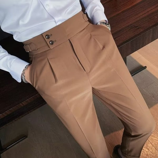 Men's Classic Linen Trousers