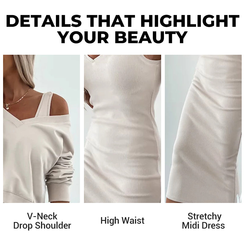 Elegant Sleeveless Dress Set